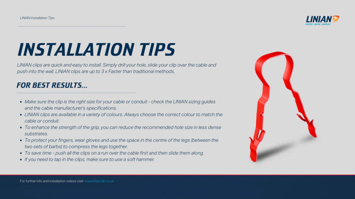 INSTALLATION TIPS FOR BEST RESULTS