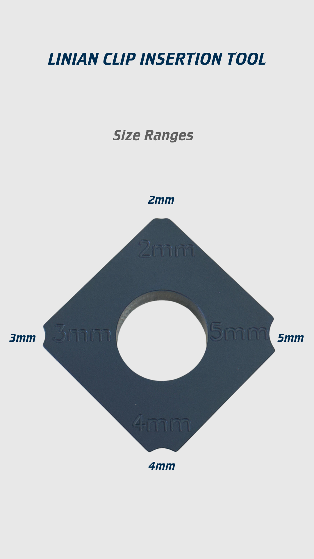 LINIAN Clip Insertion Tool, 0.9-6mm (1LCITMP)
