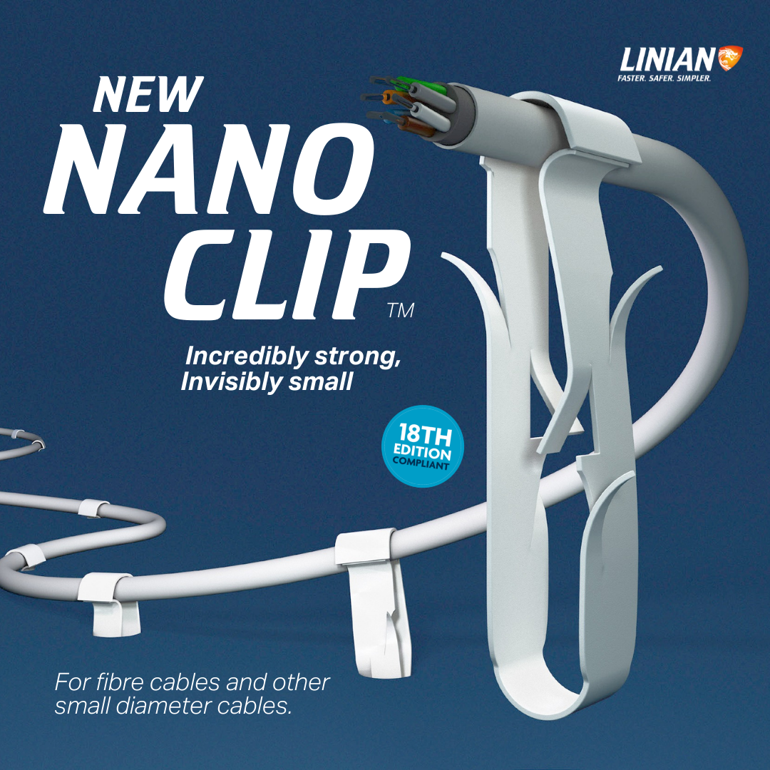 LINIAN NanoClip™, White, 3.8mm (1LCW3.8)