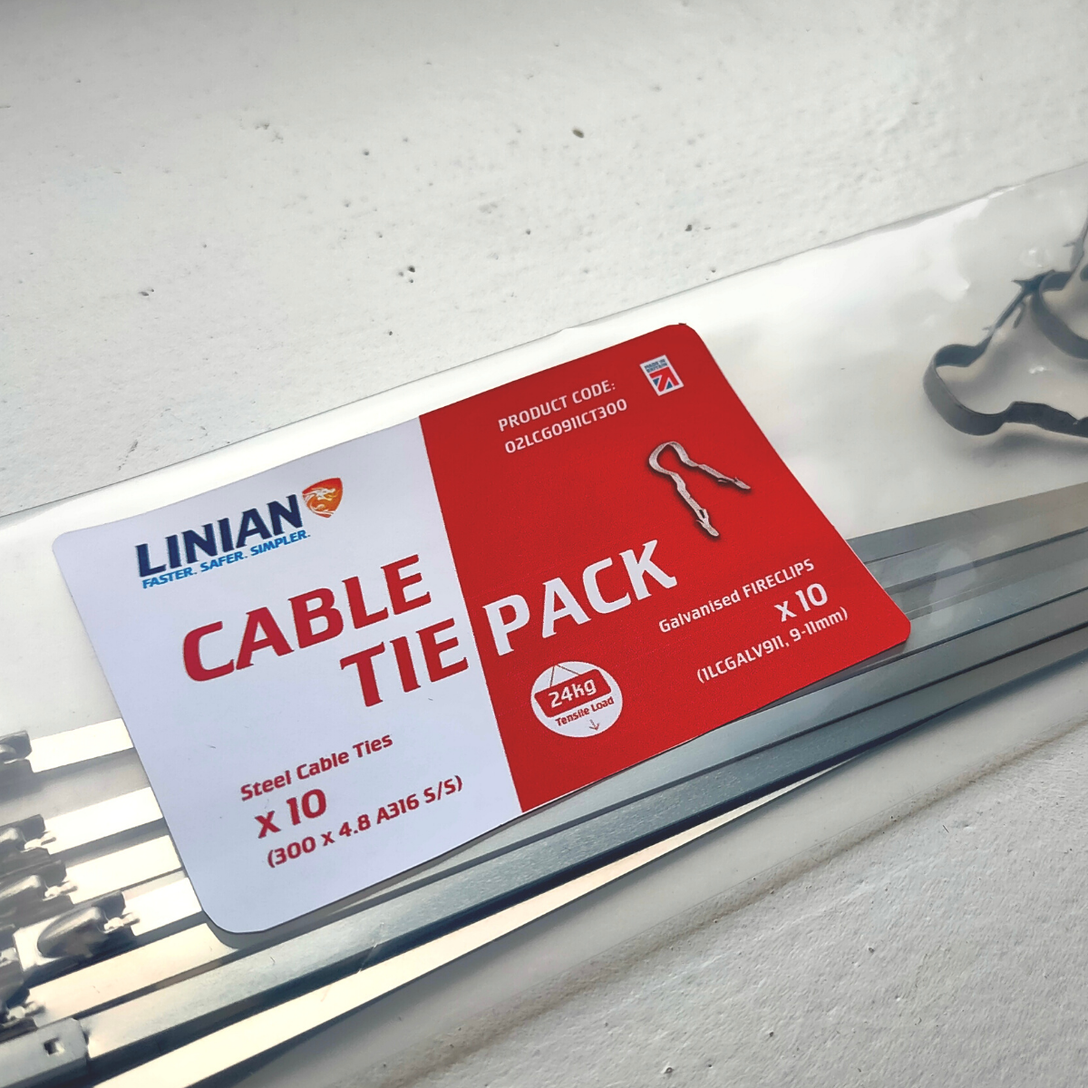 LINIAN Cable Tie Pack