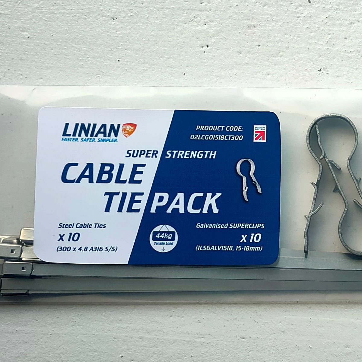 LINIAN Super Strength CABLE TIE PACK