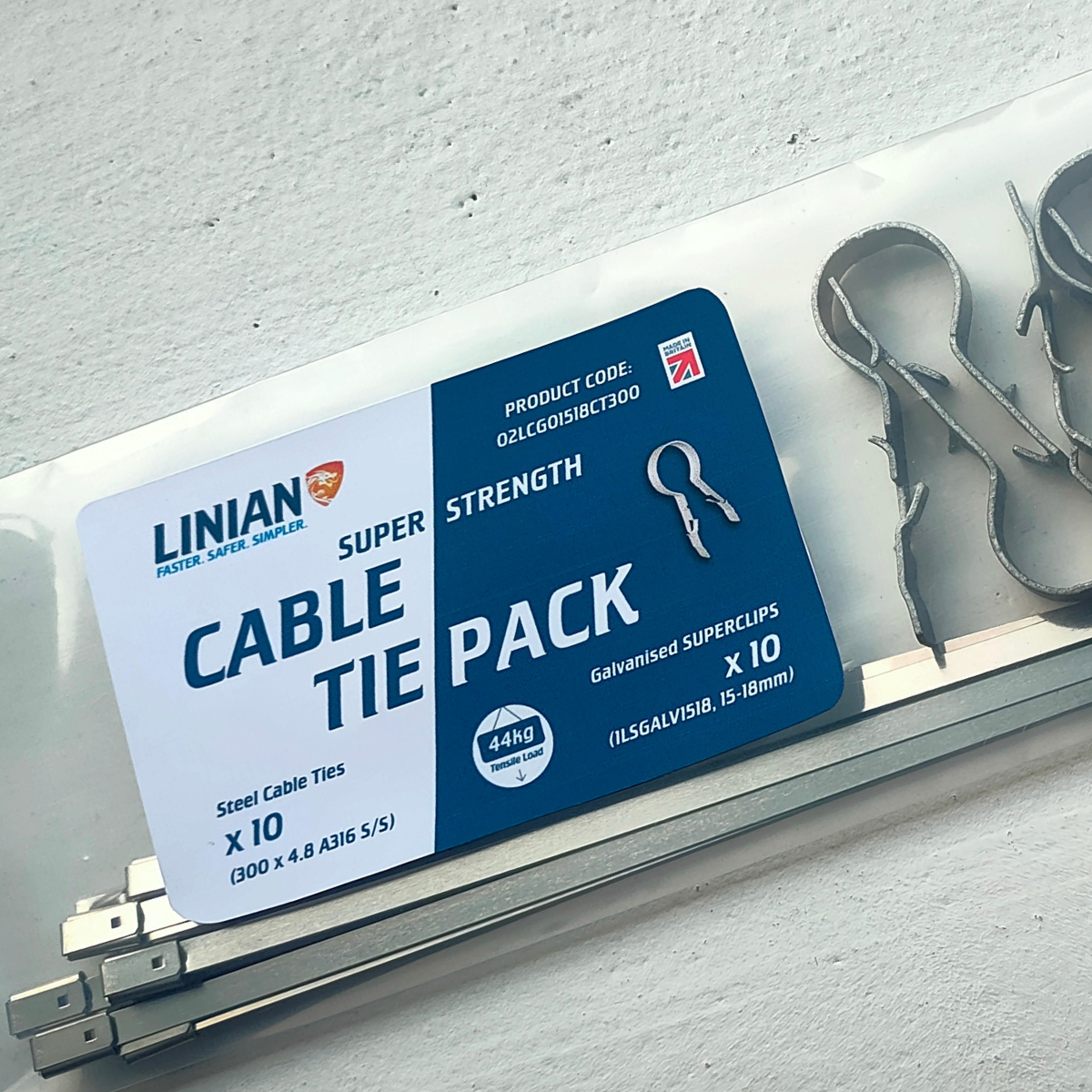 LINIAN Super Strength CABLE TIE PACK