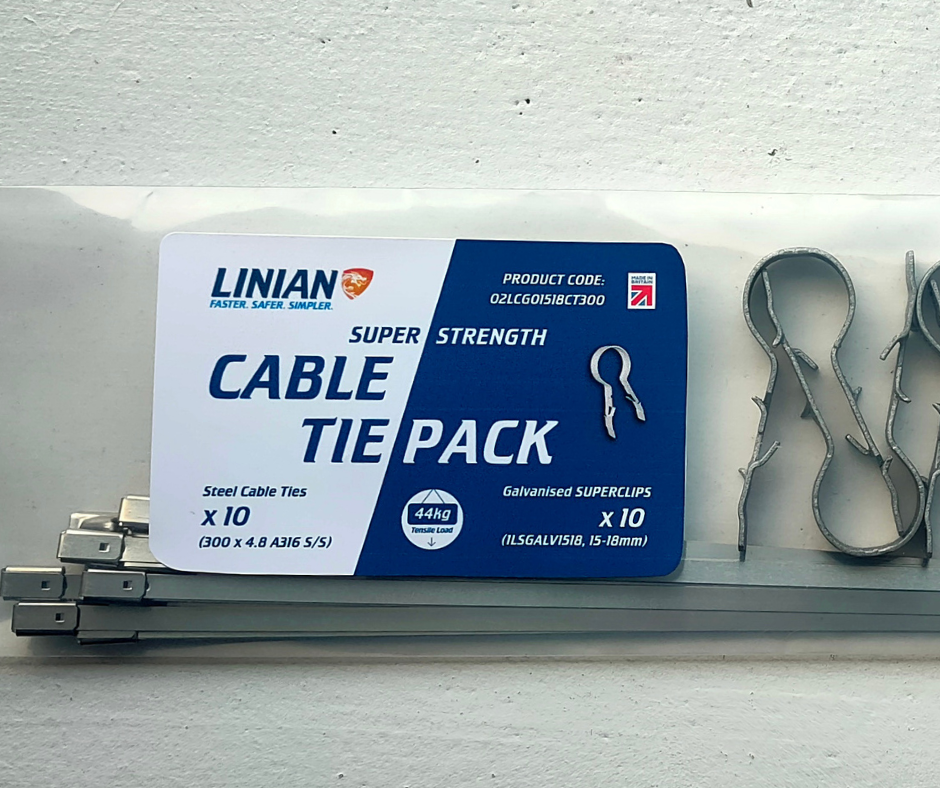 LINIAN Super Strength CABLE TIE PACK (2LSCG01518CT300)