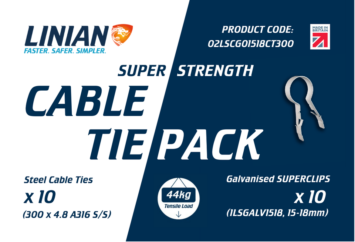 LINIAN Super Strength CABLE TIE PACK graphic